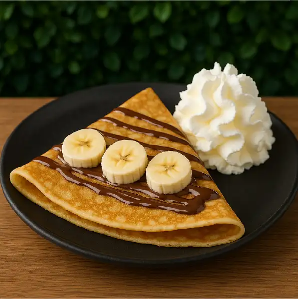Nutella banane chantilly